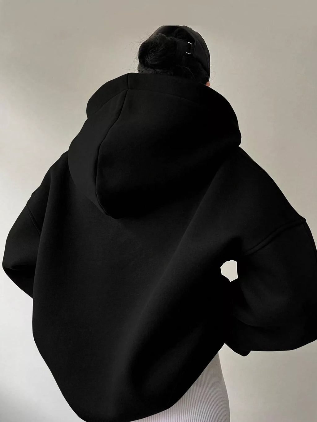 Sarah Express Women's Dropped Shoulder Long Sleeve Sweatshirt