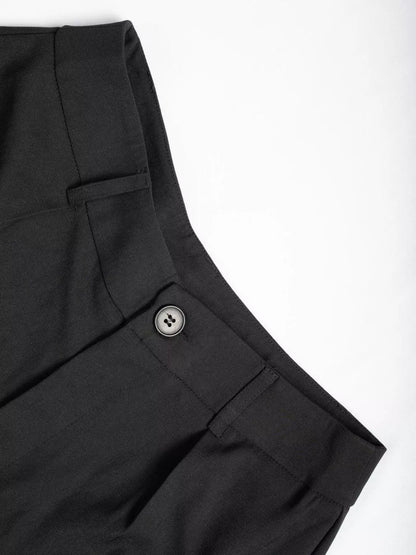 Sarah Express Women's High-Waisted Wide-Leg Pants