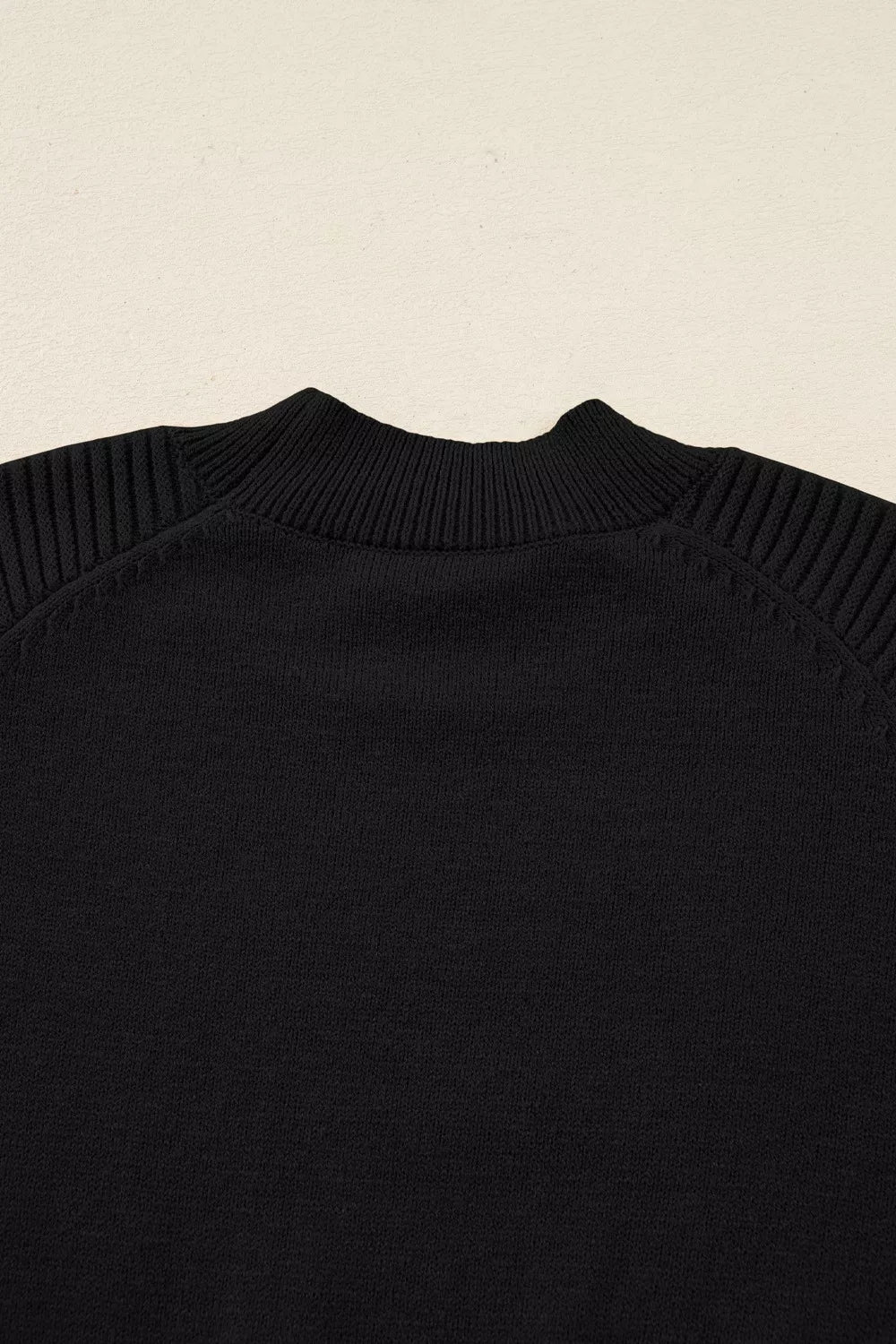 Sarah Express Women's Round Neck Top and Skirt Sweater Set