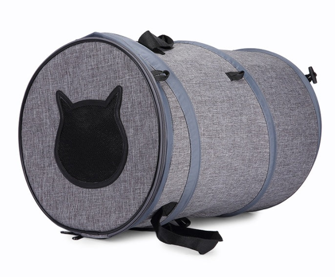 Foldable Pet Carrier Bag - Portable Travel Carrier for Cats & Small Dogs