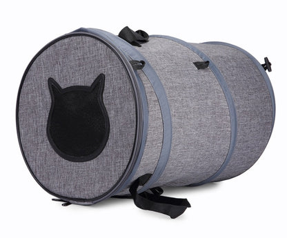 Foldable Pet Carrier Bag - Portable Travel Carrier for Cats & Small Dogs