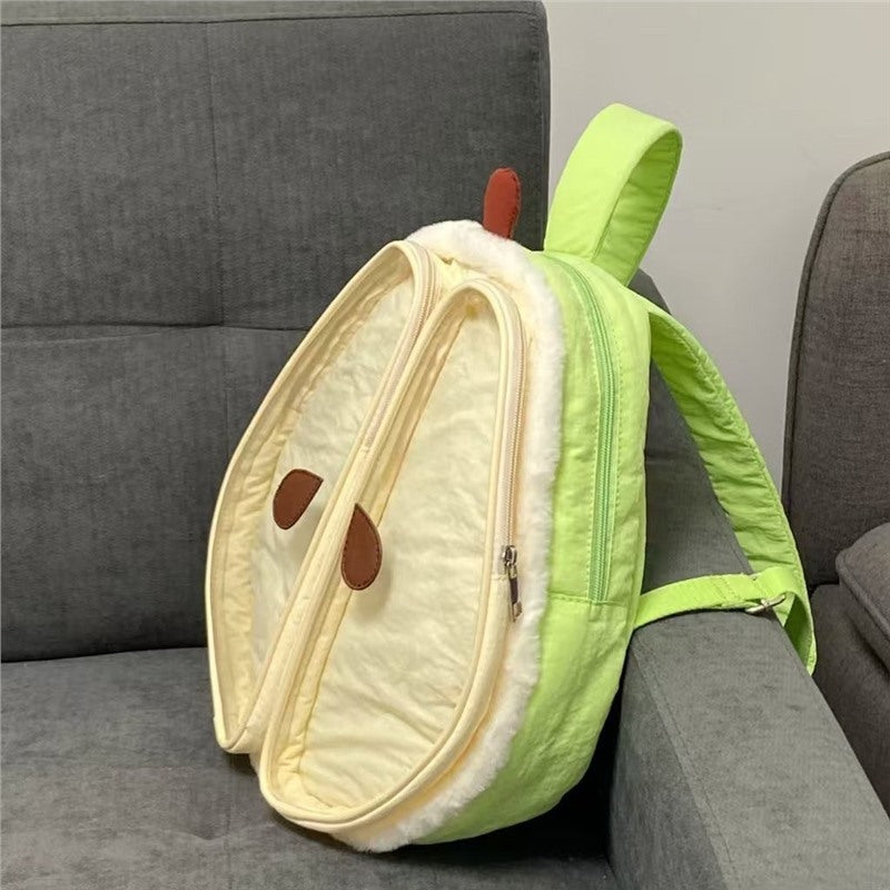 Sarah Express Women's Plush Backpack – Lightweight High-Capacity Bag