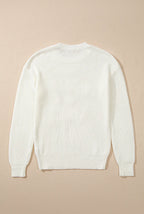 Sarah Express Women's MERRY & BRIGHT Round Neck Sweater