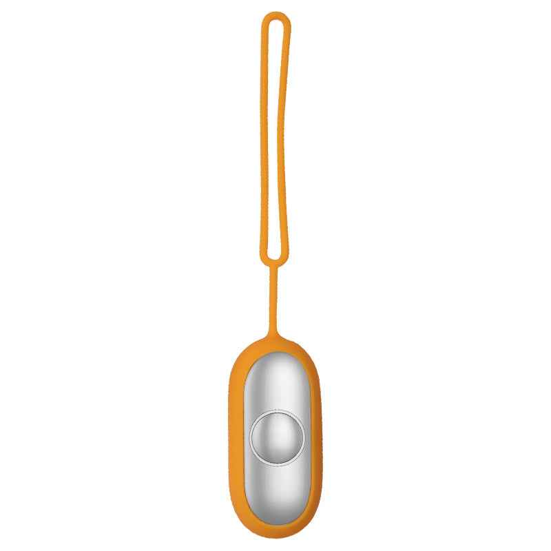 Sarah Express Smart Pulse Sleep Aid Massager - Handheld Relaxation Device for Better Sleep & Stress Relief Lanyard Orange