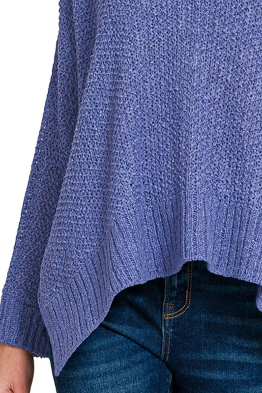 Sarah Express Women's Dolman Sleeve V-Neck Sweater