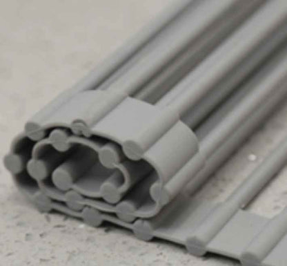 Sarah Express Folding Kitchen Sink Rack - Stainless Steel Dish Drainer Organizer Silver