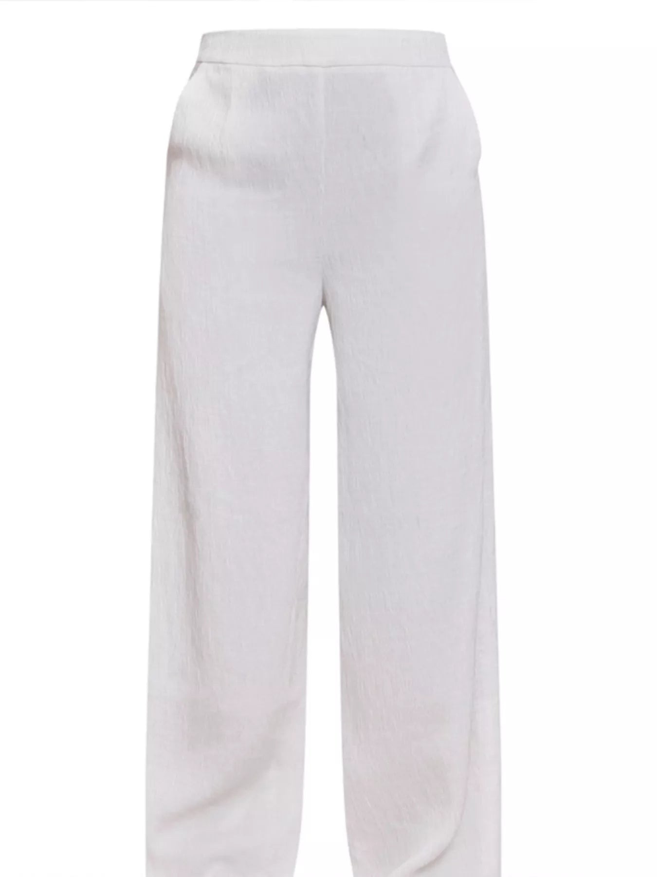 Sarah Express Women's Asymmetrical Hem Tube Top and Pants Set Plus Size