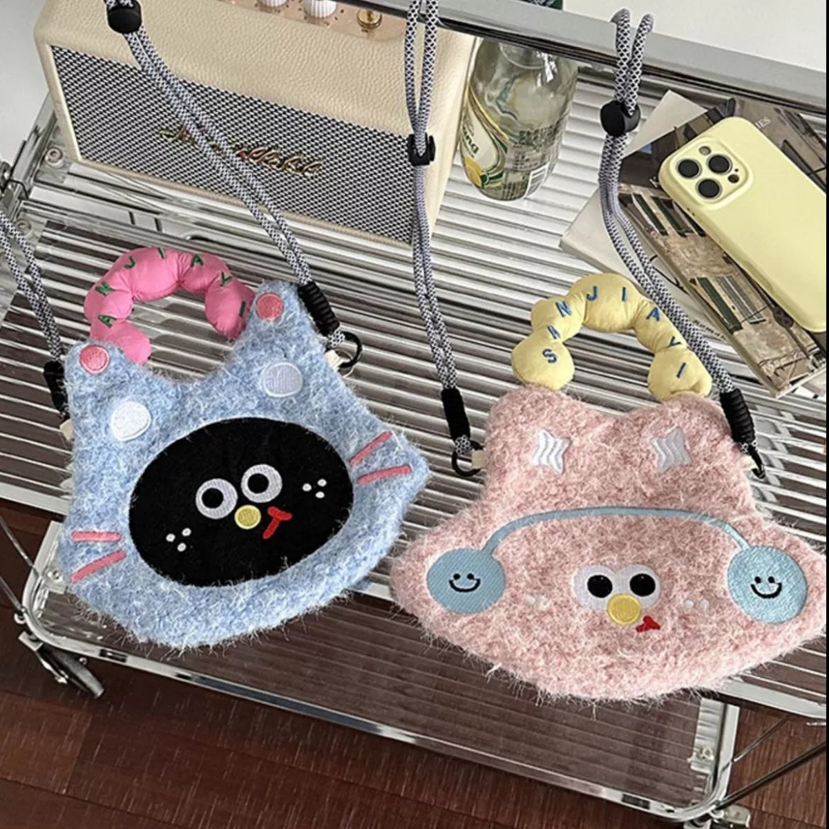 Sarah Express Women's Cartoon Plush Crossbody Bag