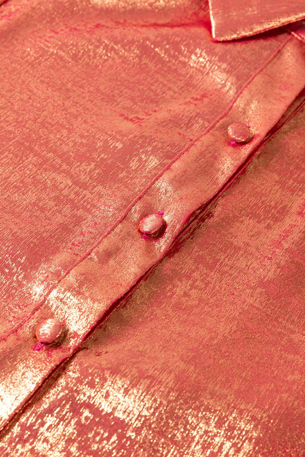 Sarah Express Women's Metallic Sheen Long Sleeve Mini Dress