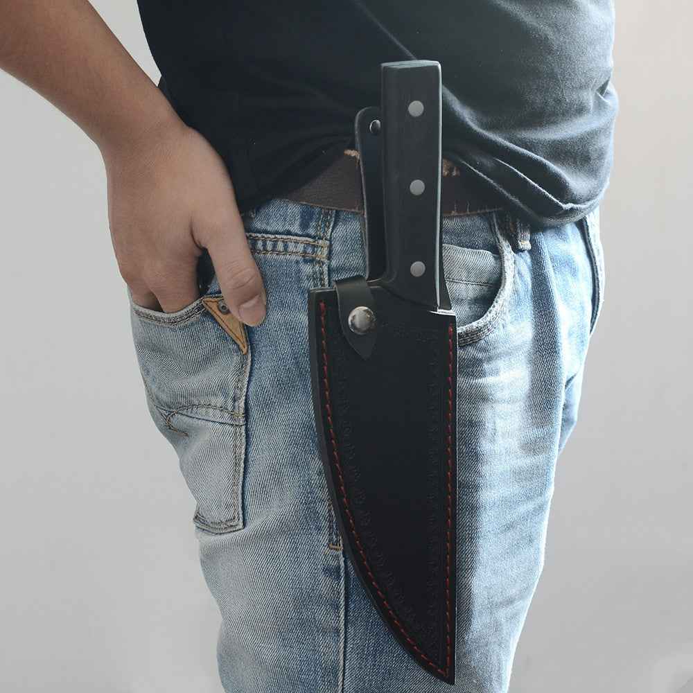 Sarah Express Professional 8-Inch Fish Boning Knife - High Carbon Steel Kitchen Butcher Knife