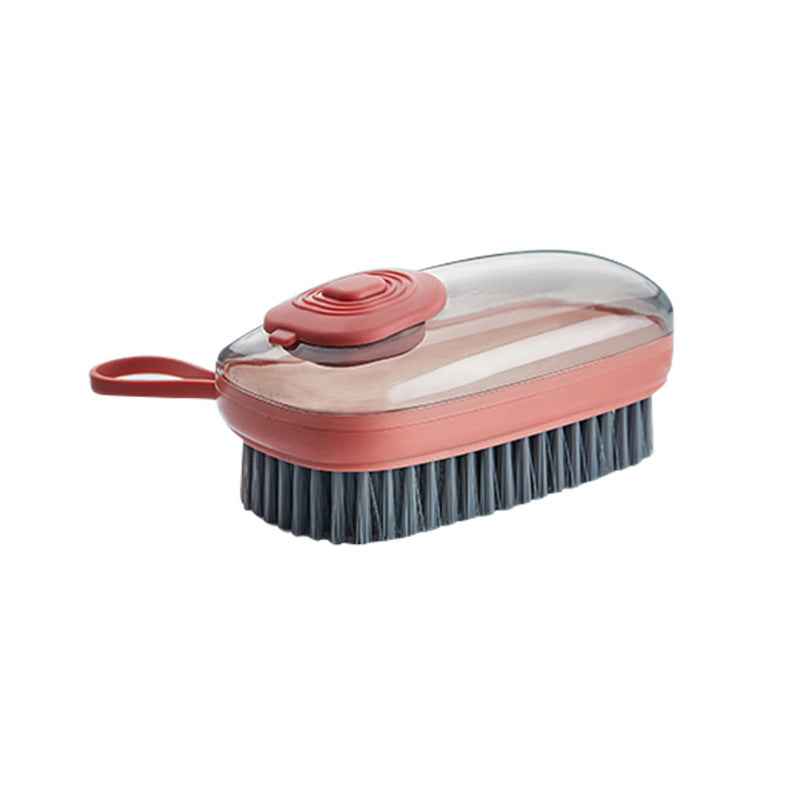 Sarah Express Automatic Liquid Cleaning Brush for Shoes & Clothes - Multifunctional Household Cleaning Tool Red