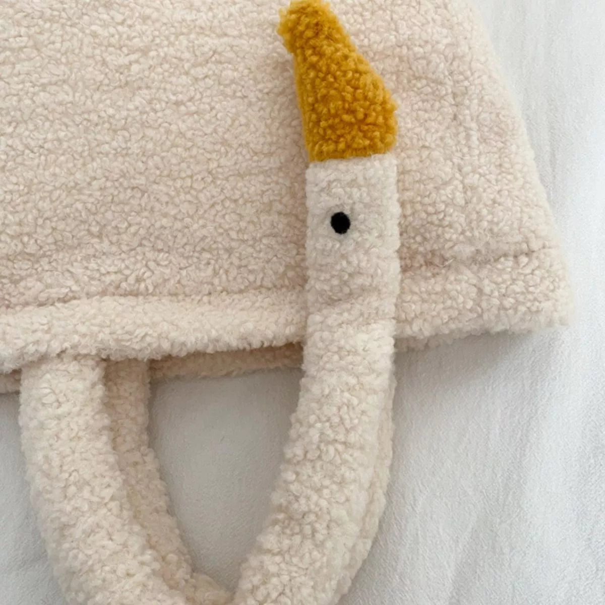 Sarah Express Women's Plush Goose Crossbody Bag