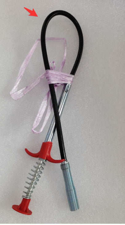 Sarah Express Drain Snake Hair Clog Remover Tool - 60cm Flexible Spring Pipe Cleaner for Kitchen Sink & Bathroom Drains Color randomised