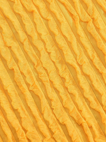 Sarah Express Women's Textured Halter Neck Bodycon Maxi Dress