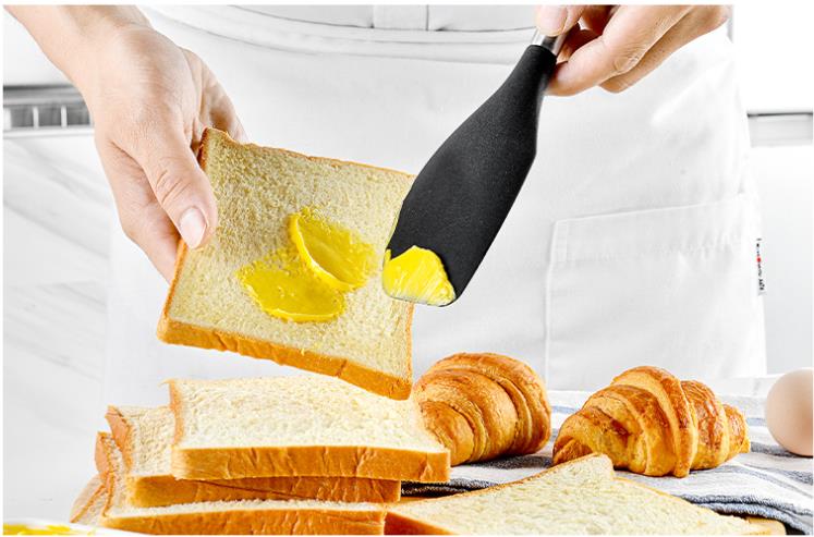 Sarah Express 8-Piece Silicone Kitchen Utensil Set with Stainless Steel Handles