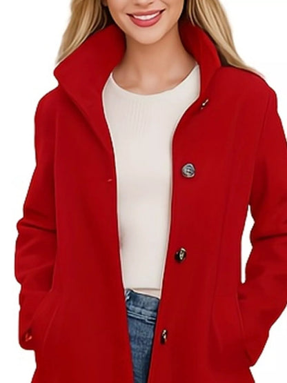 Sarah Express Women's Button-Down Long Sleeve Outerwear