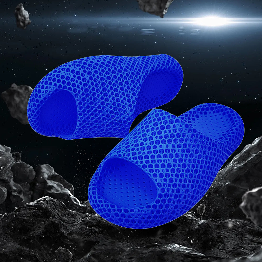 Sarah Express 3D Ergonomic Slippers – Breathable Waterproof Non-Slip Indoor Outdoor Unisex Shoes Blue