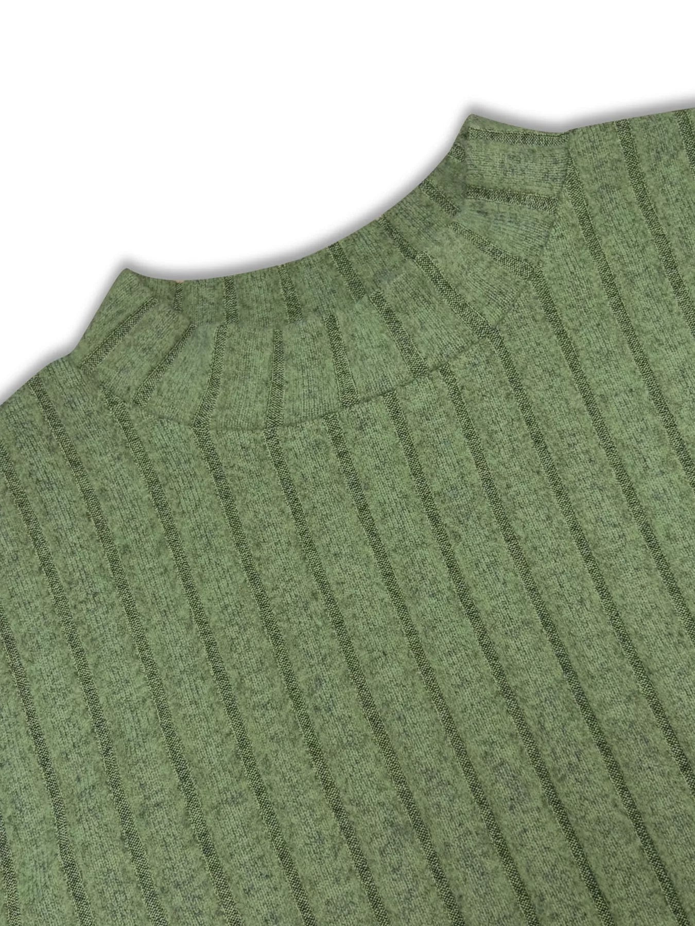 Sarah Express Women's Ribbed Knit Long Sleeve Midi Dress