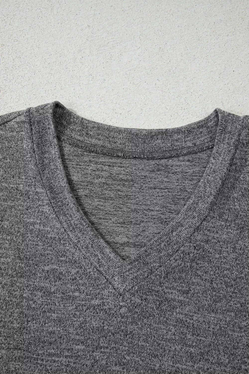 Sarah Express Women's V Neck T-Shirt and Ribbon Knot Pants Lounge Set with Open Duster