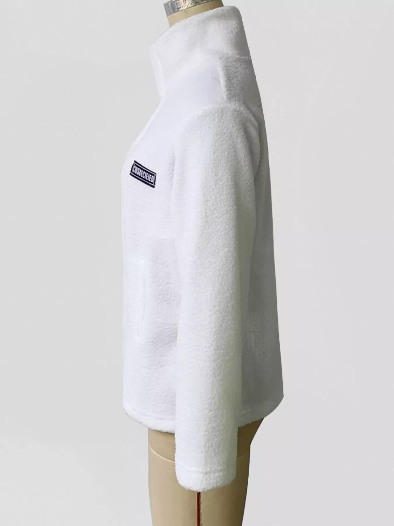 Sarah Express Women's Sherpa Fleece Zip Up Jacket