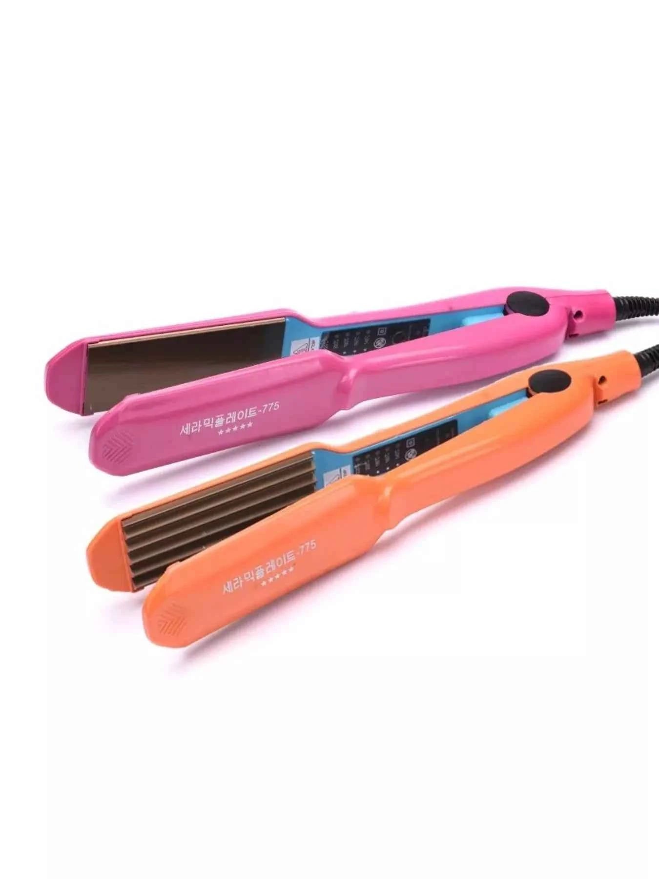 Sarah Express 2-in-1 Curling & Straightening Iron - Dual Hair Styling Tool