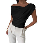 Sarah Express Sleeveless Solid Color Tank Top Women's Casual Work Tee
