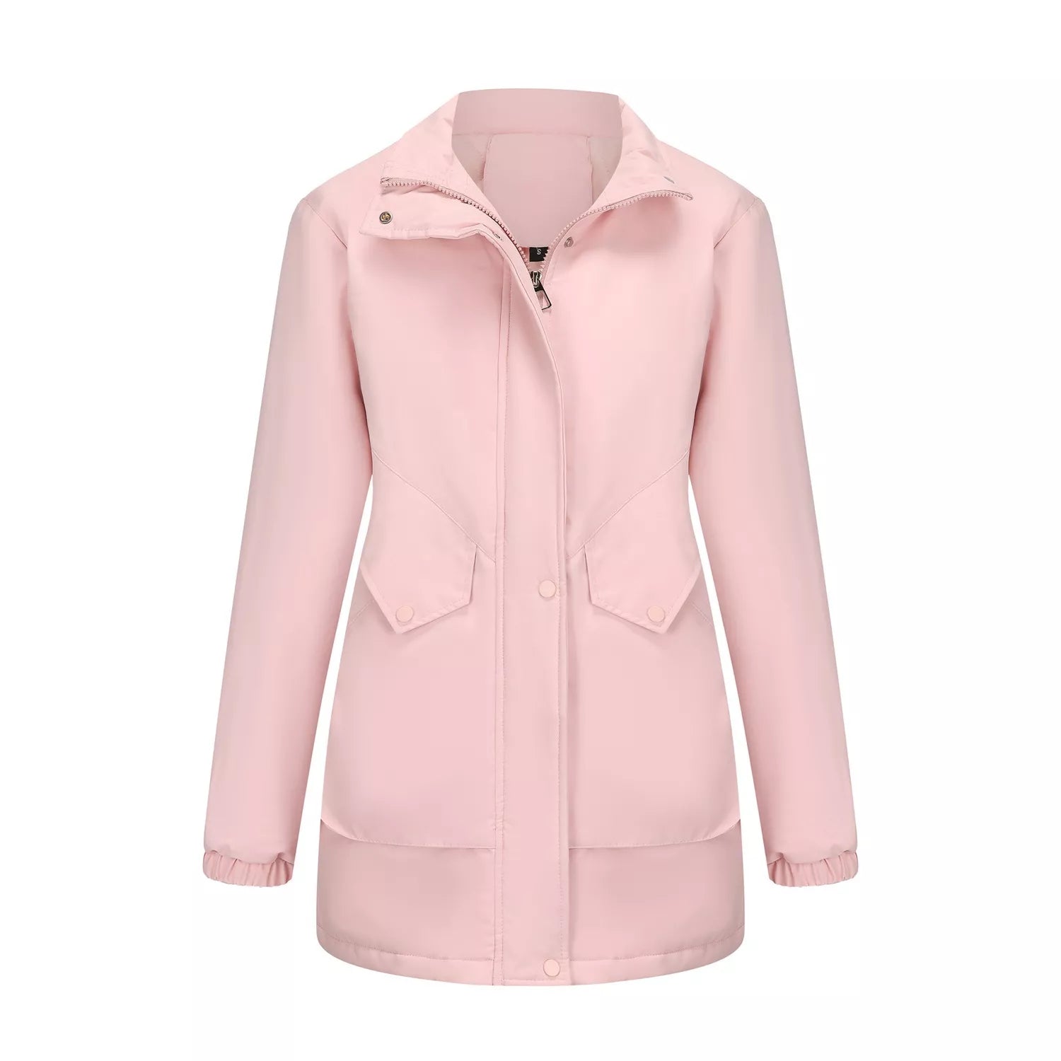 Trendsi Full Size Fur Hooded Warm Winter Parka Outerwear Plus Size