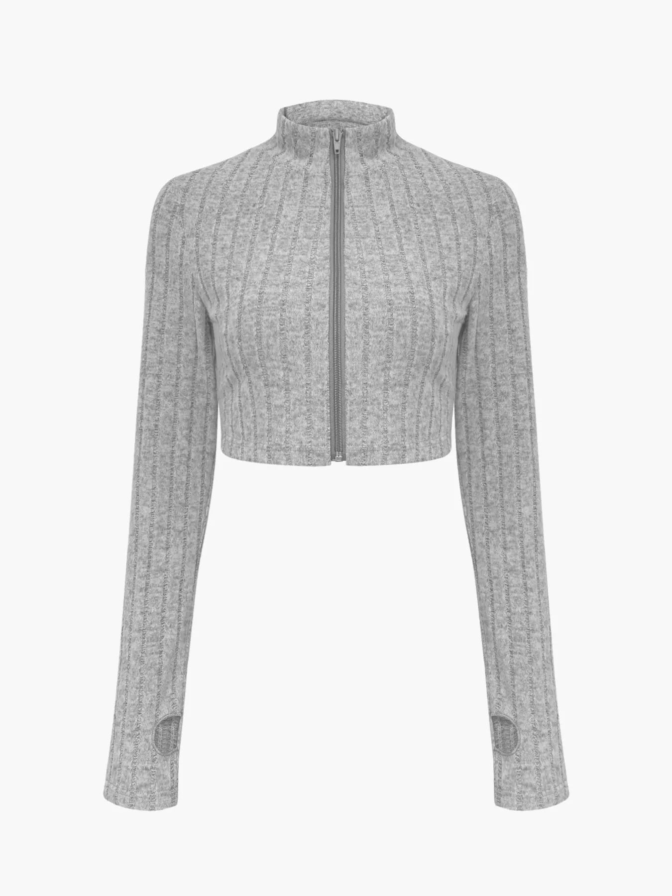 Sarah Express Women's Ribbed Knit Crop Top and Flare Pants Two Piece Set