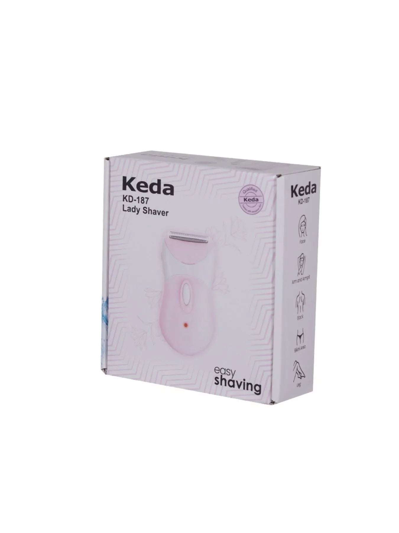 Sarah Express Women's Electric Hair Removal Epilator - Portable Rechargeable Body & Face Epilator