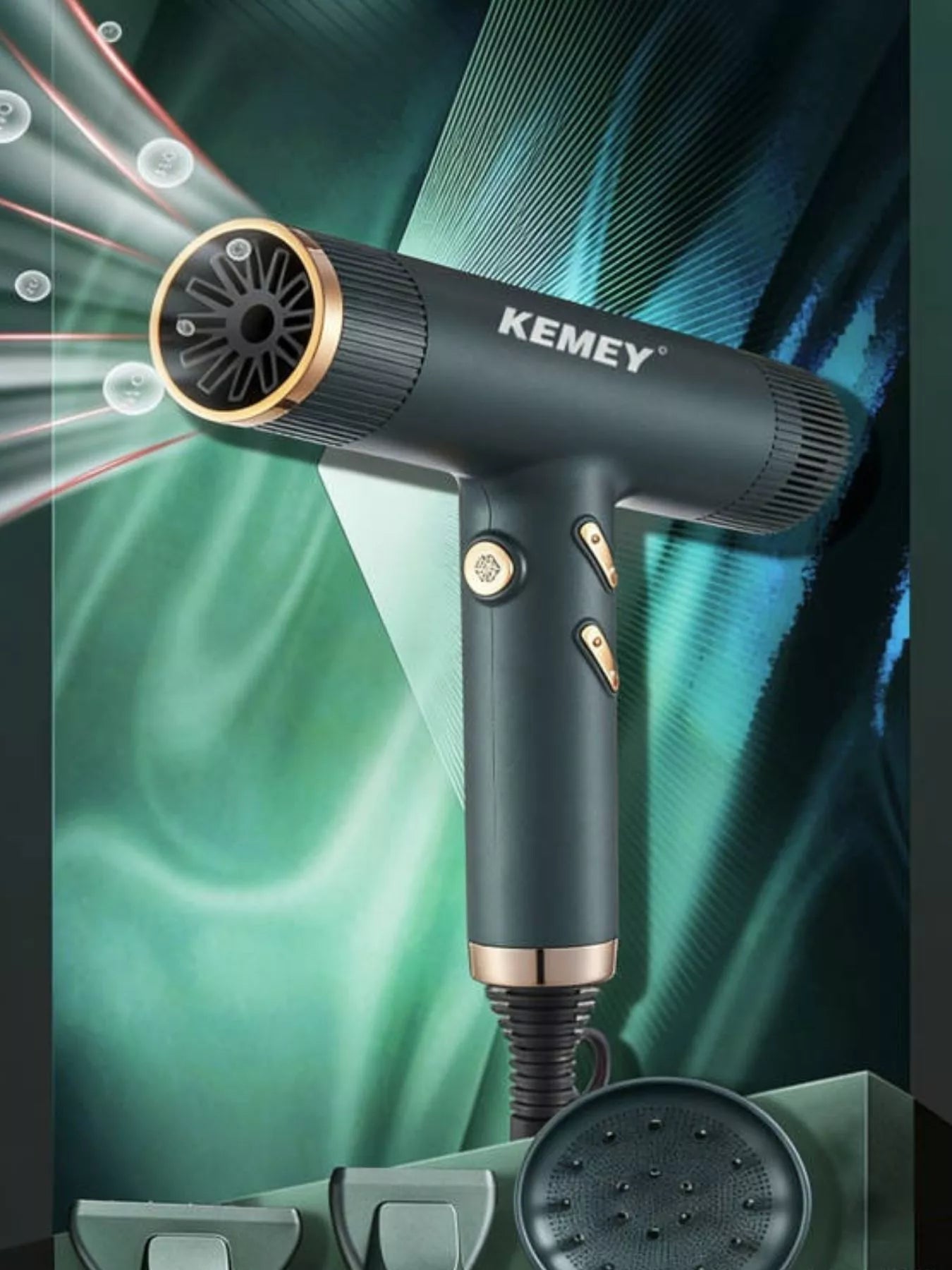 Sarah Express High-Speed Ionic Hair Dryer - Professional Blow Dryer with Negative Ion Technology