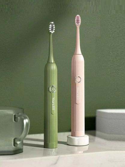 Sarah Express Electric Toothbrush Portable Rechargeable Multi-Speed Sonic Toothbrush Emerald Green ONESIZE