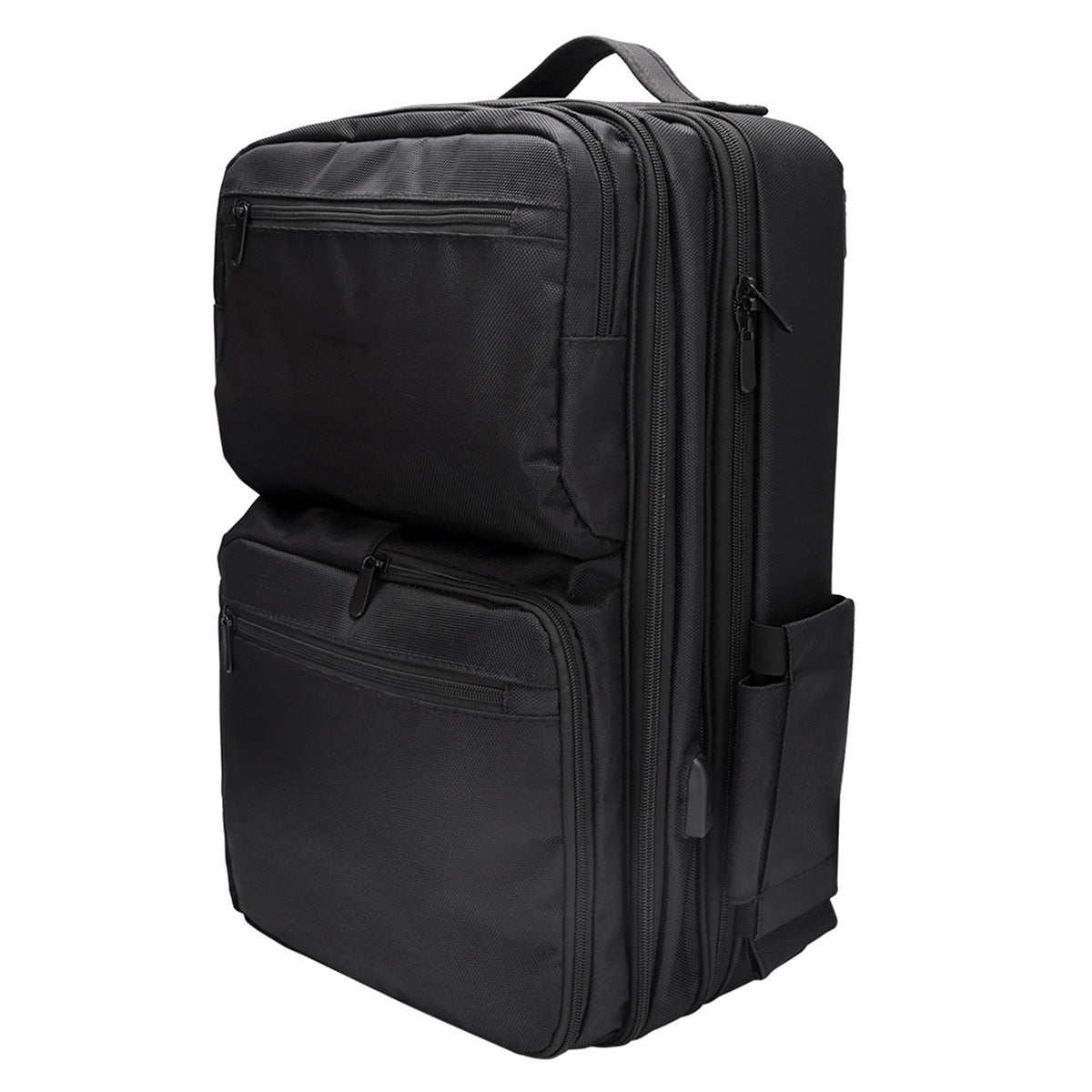 Sarah Express Black High Capacity Makeup Artist Backpack – Multifunctional Travel & Professional Organizer Bag