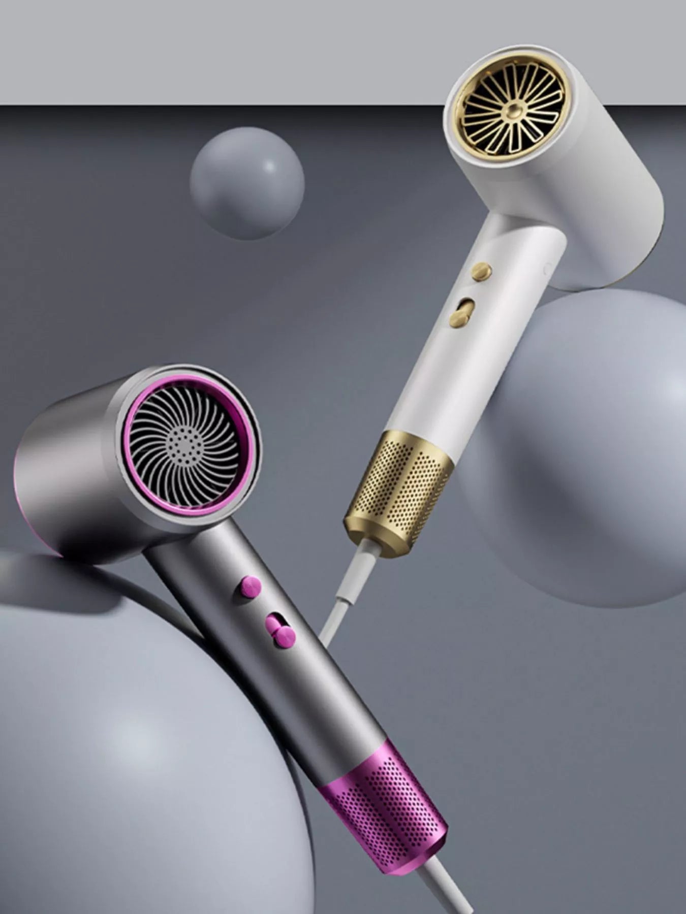 Sarah Express Professional Multi-Speed Hair Dryer with Constant Temperature Control