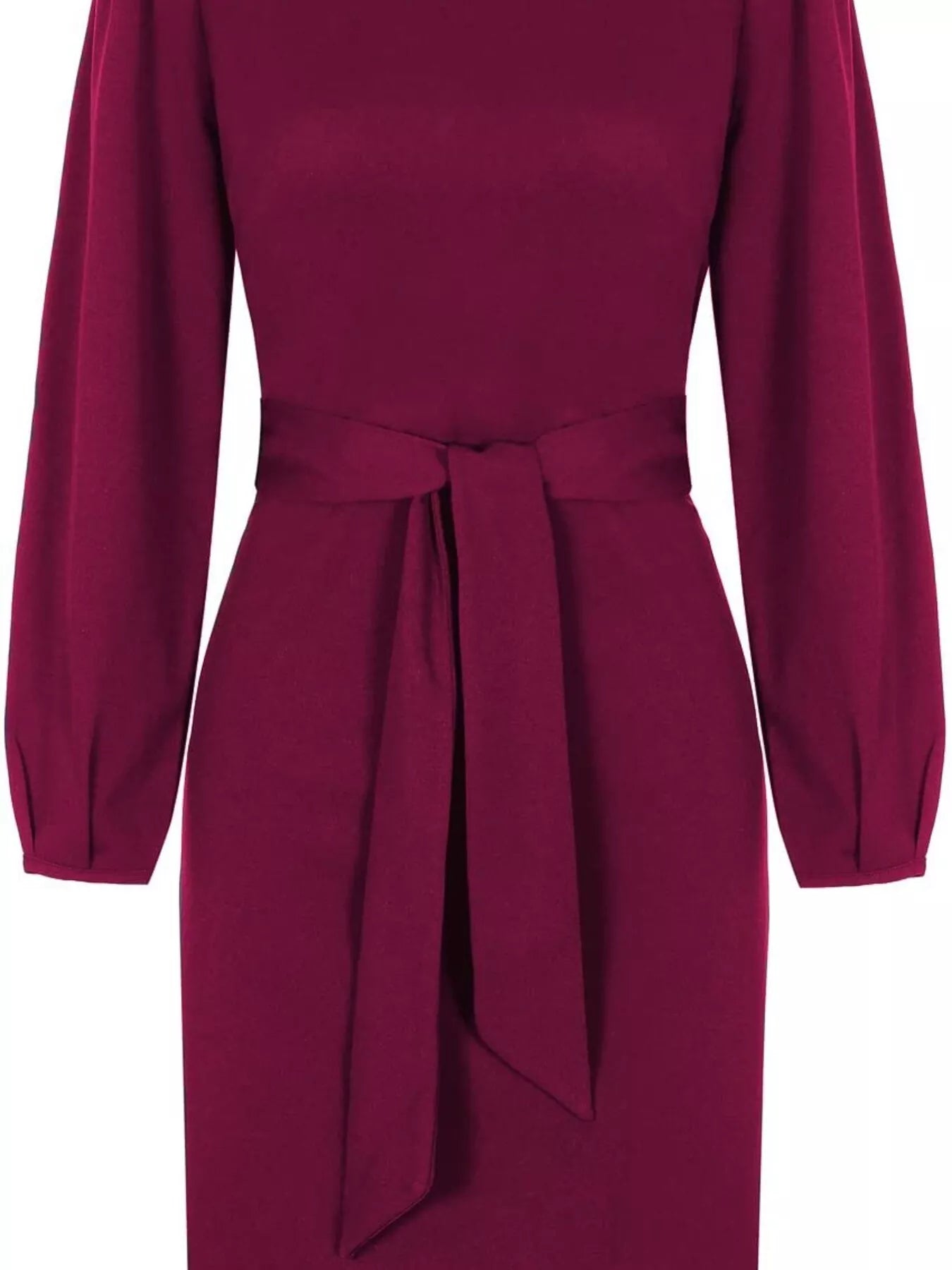 Sarah Express Women's Tie-Waist Mini Dress