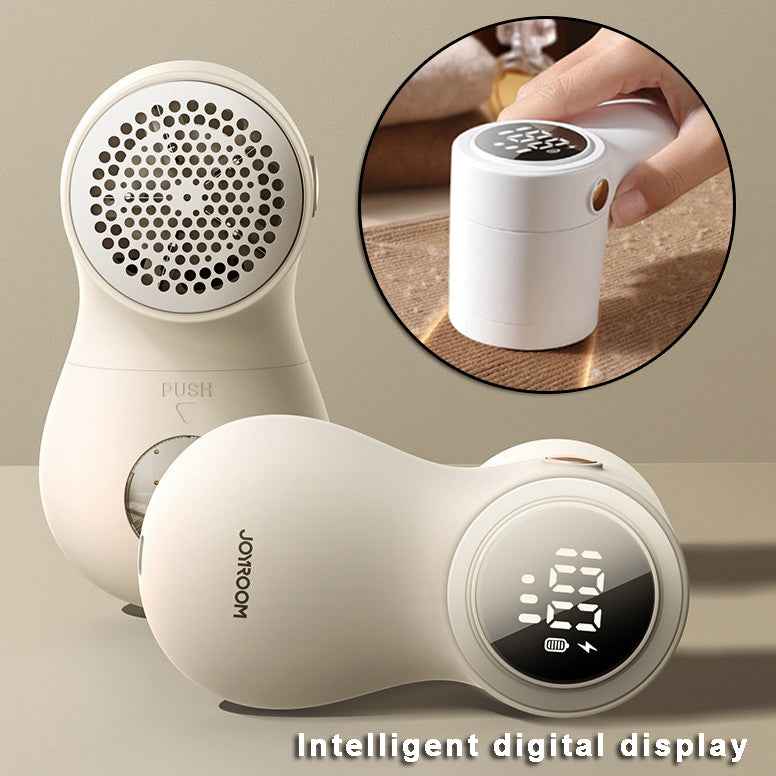 Sarah Express Electric Fabric Lint Remover - Smart LED Display USB Rechargeable Hairball Trimmer