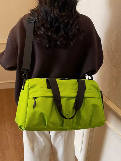 Sarah Express Oxford Cloth Travel Duffel Bag - Lightweight Medium Weekender Bag