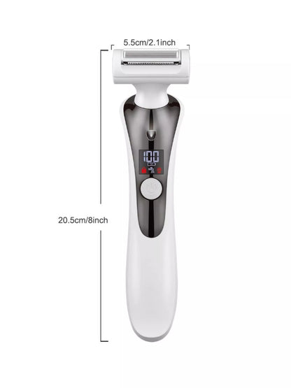 Sarah Express Women's Electric Hair Removal Epilator - Multifunctional Rechargeable Body & Face Trimmer