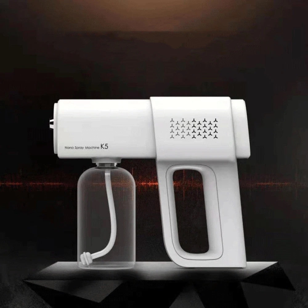 Sarah Express Nano Steam Disinfection Spray Gun - Wireless Handheld Sanitizer Sprayer with Blue Light Technology