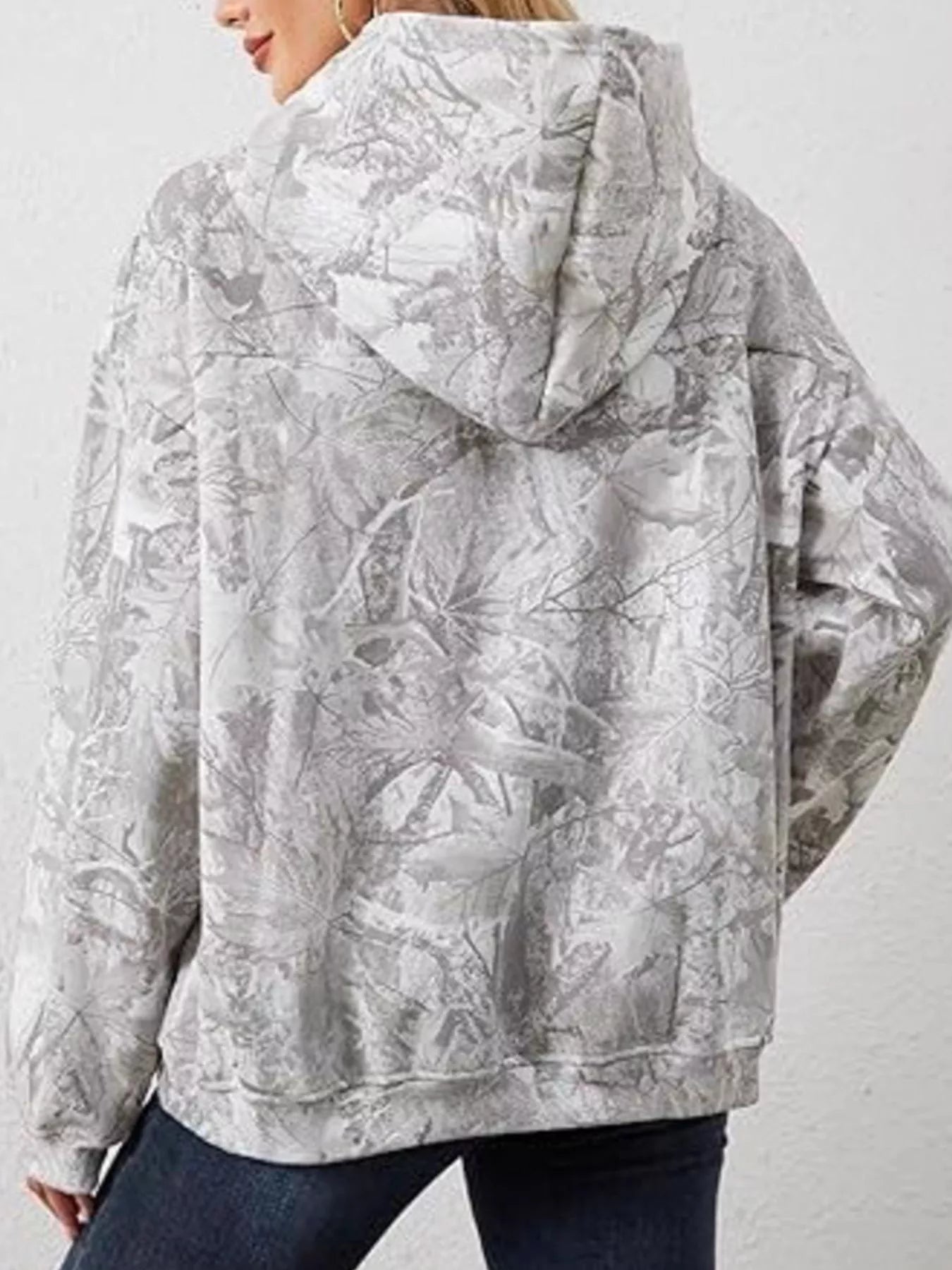 Sarah Express Women's Oversized Hoodie with Kangaroo Pocket - Long Sleeve Pullover Sweatshirt Plus Size