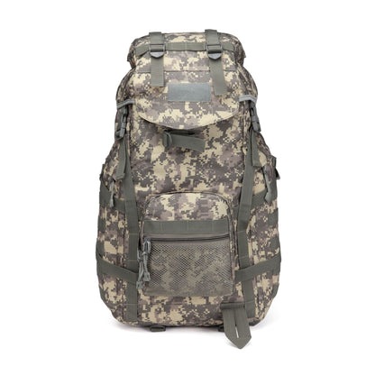 Sarah Express 60L Tactical Camouflage Backpack – Waterproof Hiking & Camping Travel Bag ACU Camouflage