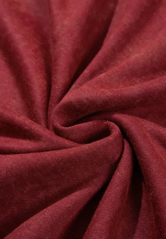 Sarah Express Women's Mock Neck Dropped Shoulder Sweatshirt