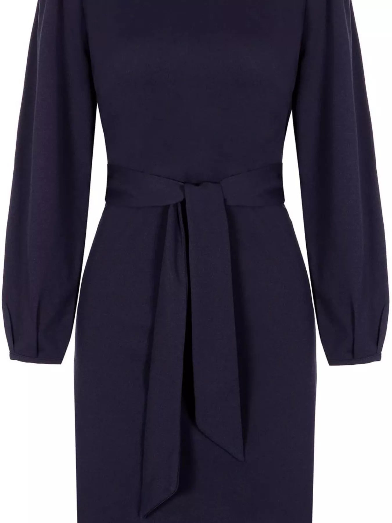 Sarah Express Women's Tie-Waist Mini Dress