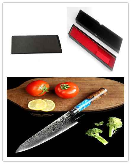 Sarah Express 67-Layer Damascus Steel Chef Knife - Professional Japanese Kitchen Knife Silver set