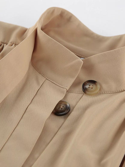 Sarah Express Women's Puff Sleeve Cropped Jacket