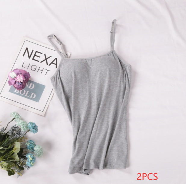 Sarah Express Women's Modal Camisole Tank Top Sleeveless