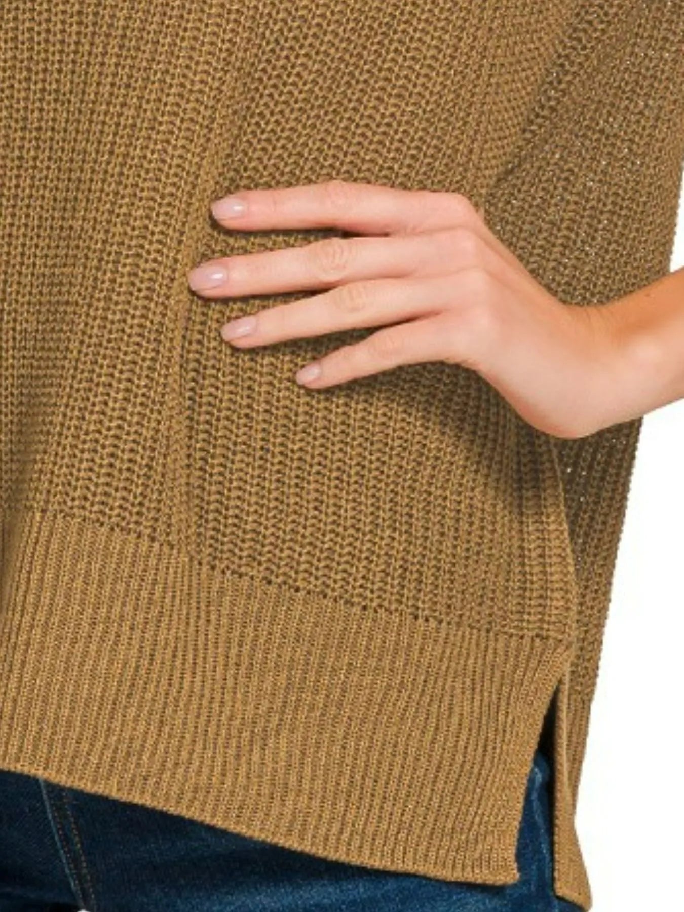 Oversized Crew Neck Sweater