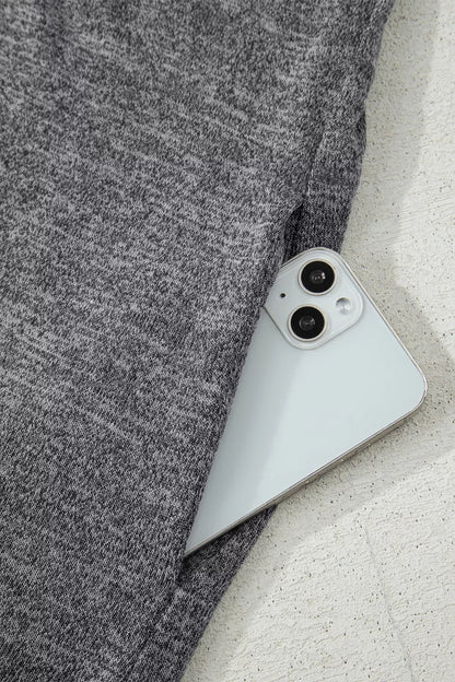 Sarah Express Women's V Neck T-Shirt and Ribbon Knot Pants Lounge Set with Open Duster