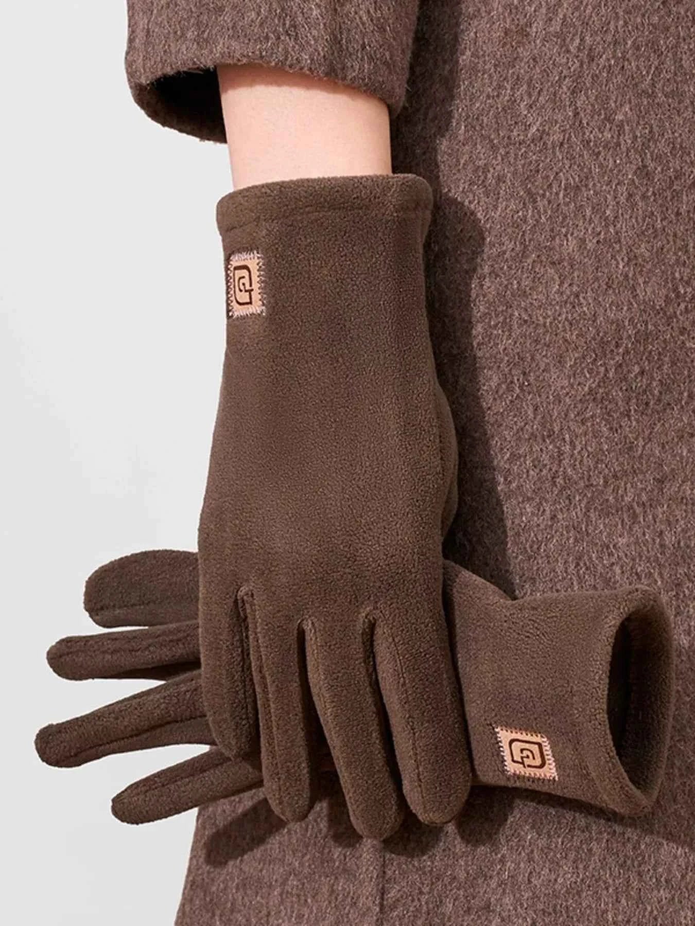 Sarah Express Women's Fleece Touchscreen Gloves - Winter Warm Thermal Gloves