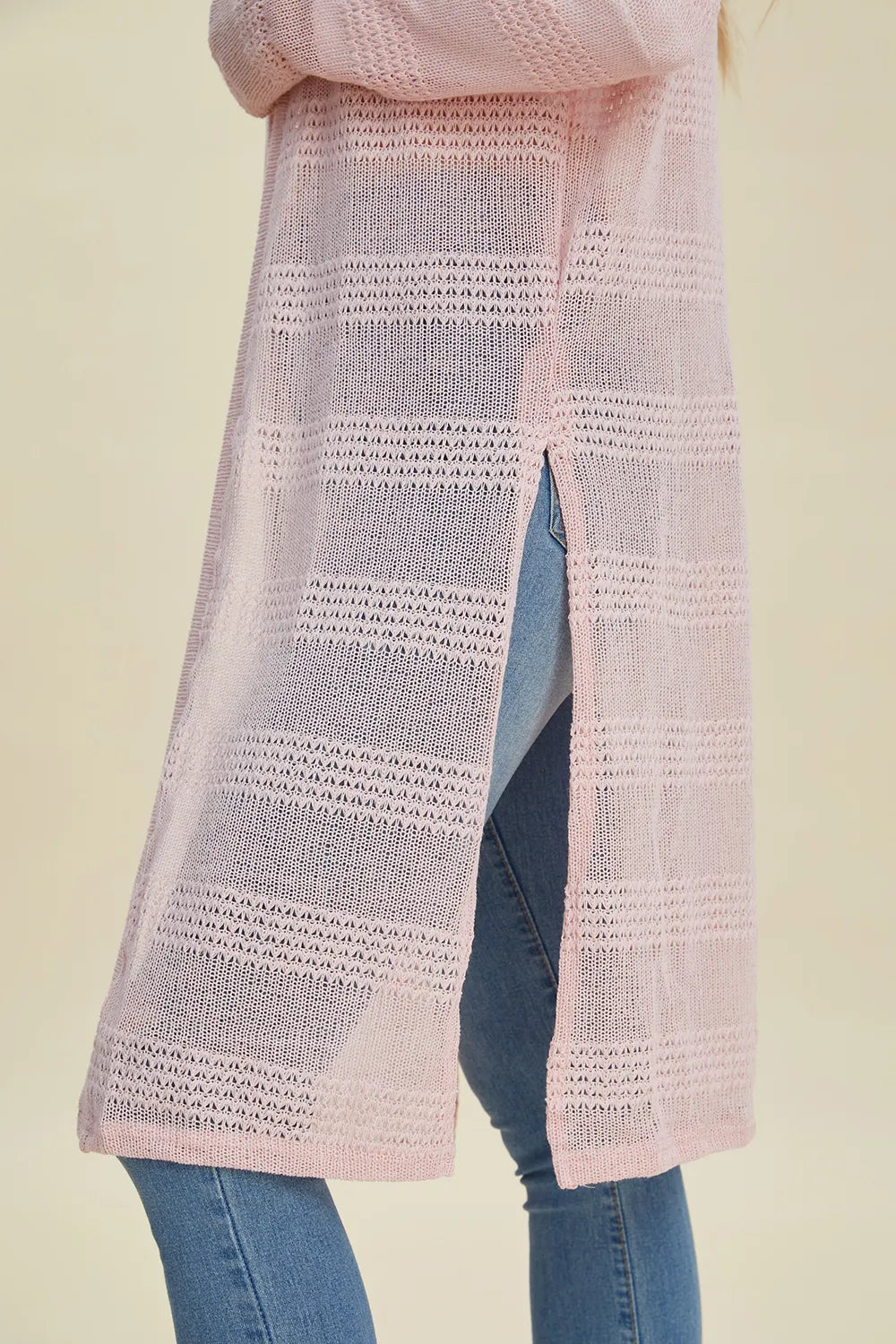 Sarah Express Women's Open Front Longline Cardigan