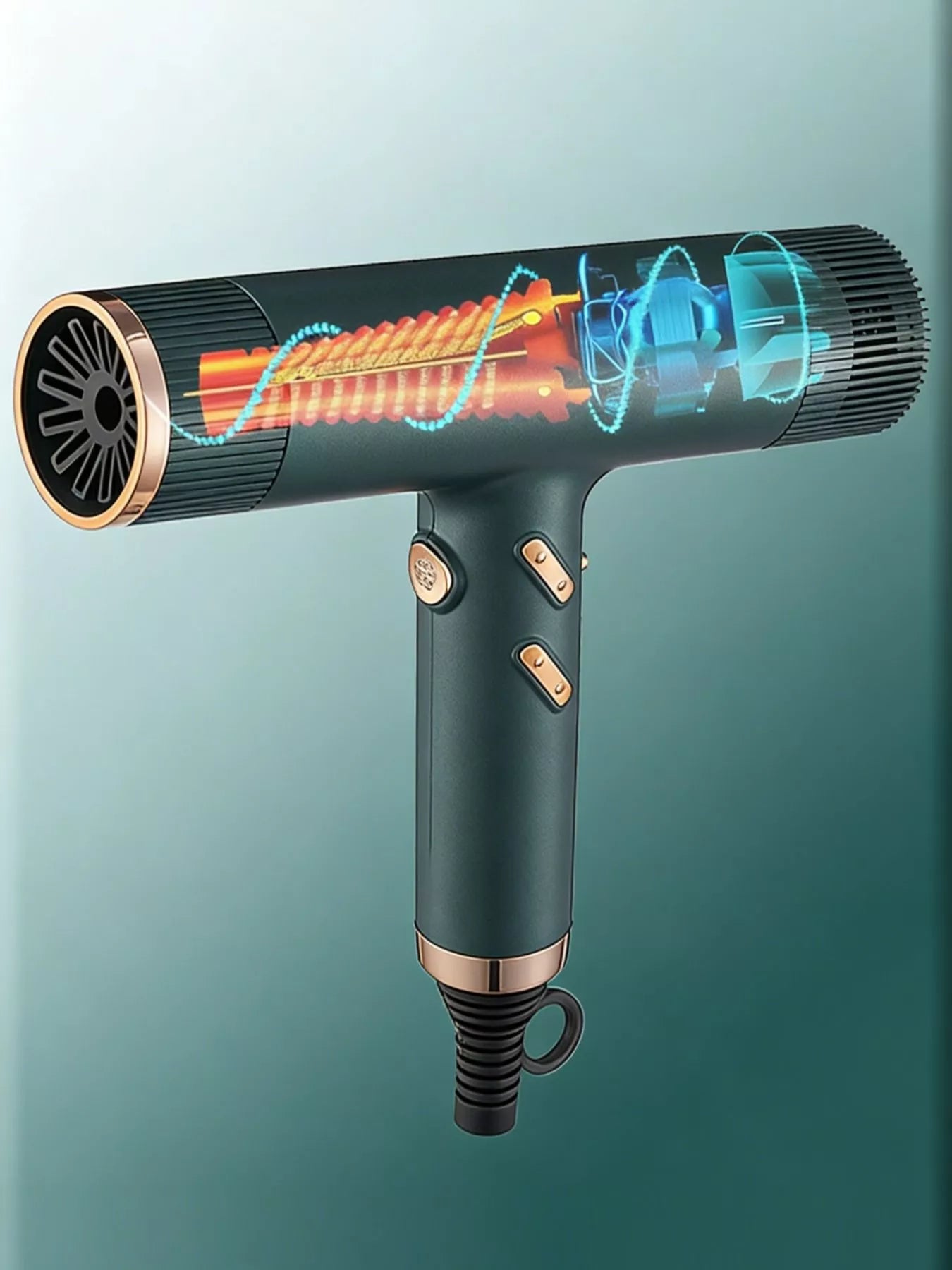 Sarah Express High-Speed Ionic Hair Dryer - Professional Blow Dryer with Negative Ion Technology